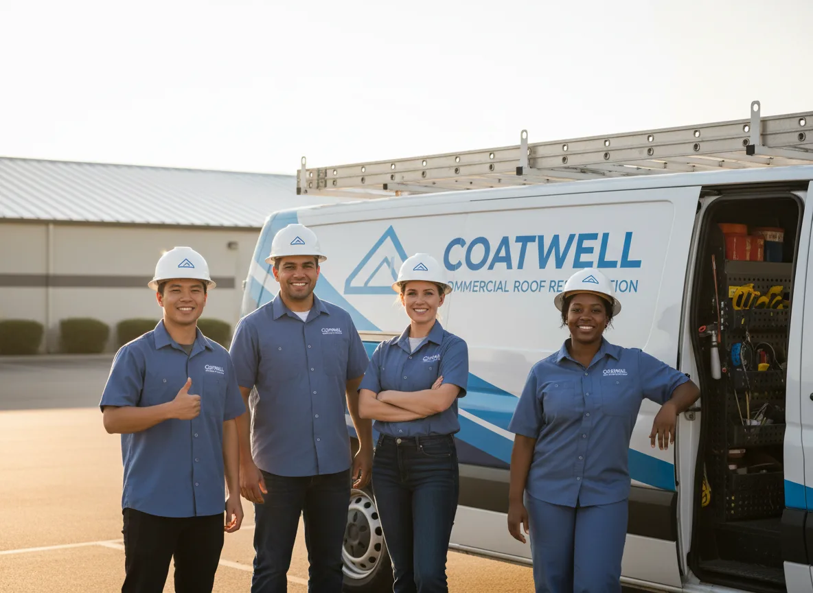 Commercial roof coating company in Keshena, WI
